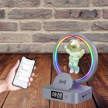 Skanto | Galactic Astronaut Alarm Clock RGB Speaker
