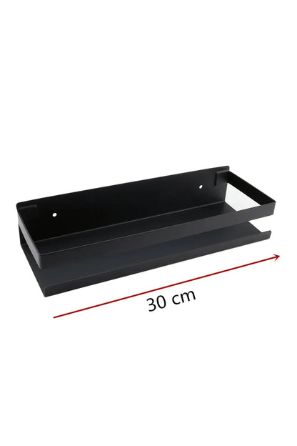 Skanto | Modern Black Floating Shelves