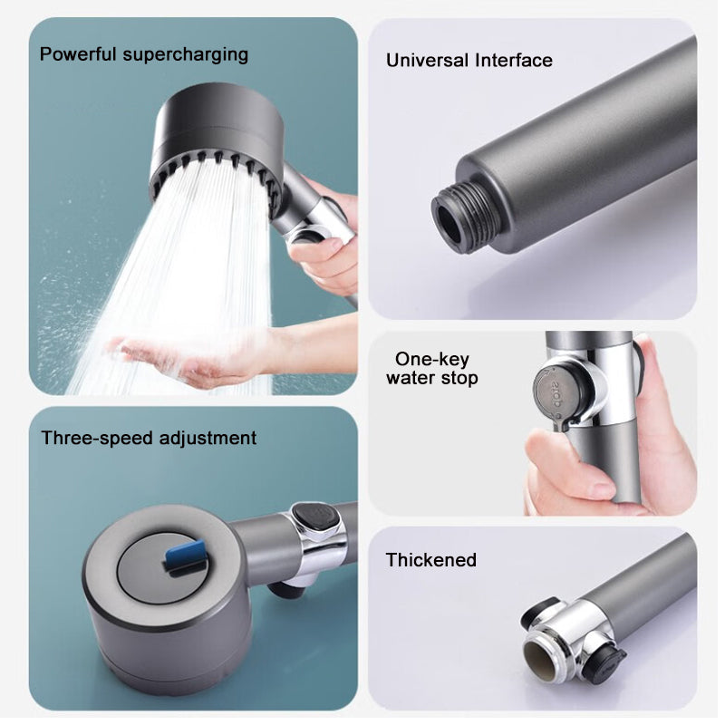 BowLift | PowerFlow™ High Pressure Showerhead | Powerful Showerhead for Maximum Water Pressure