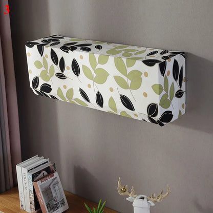 Skanto | Polar Fleece Air Conditioner Cover: Wall-Mounted Dustproof Protection, Easy-Clean Polyester AC Cover for Home Use
