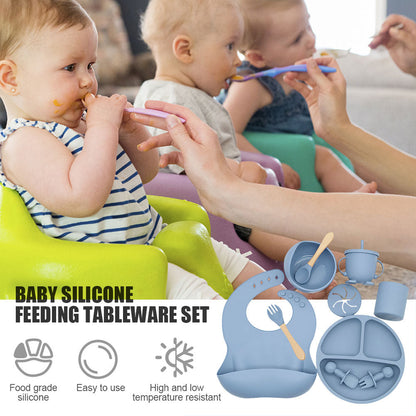 Silicone Baby Feeding Tableware Set | Karnz