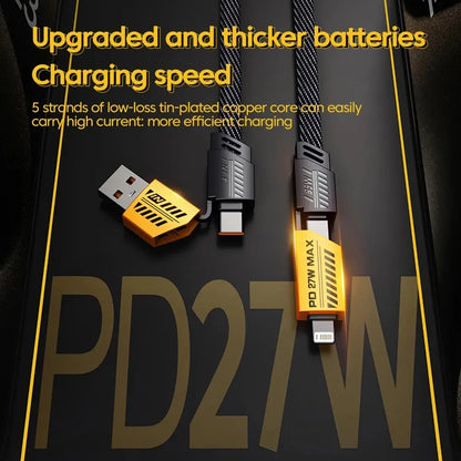 BowLift | Ultra Strong 4 in 1 Fast Charge Data Cable