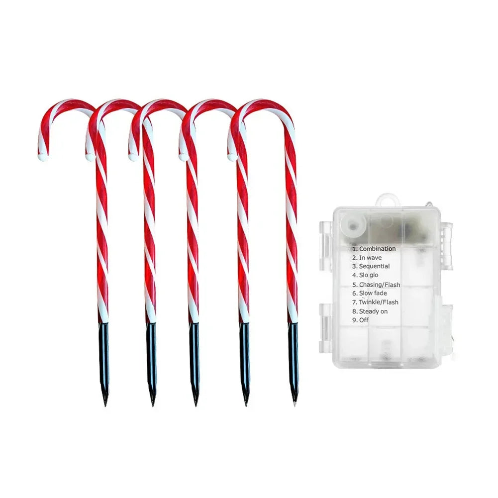 Skanto | CandyCaneLuxe | Waterproof LED Christmas Lights