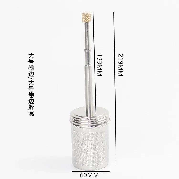 BowLift | Stainless Steel Reusable Press Tea Infuser