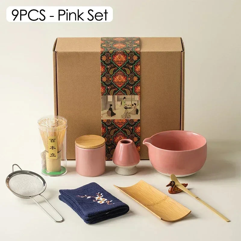 BowLift | 9-piece Japanese Matcha Tea Set