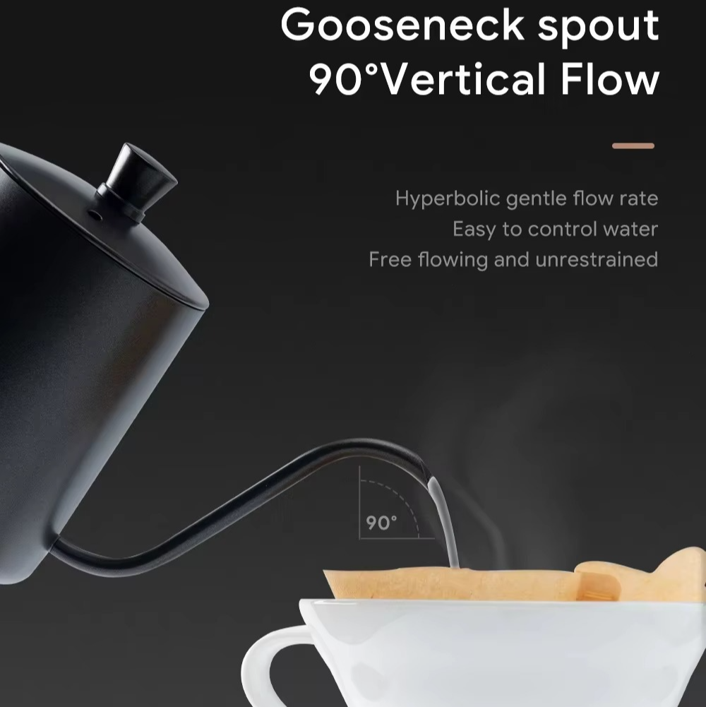 BowLift | Premium Stainless Steel Coffee Drip Kettle for Home Brewing