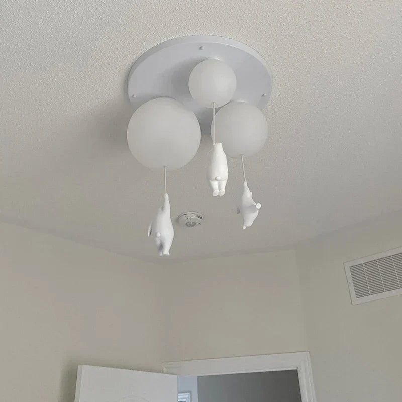 Skanto | Hanging Bear Balloons Lamp