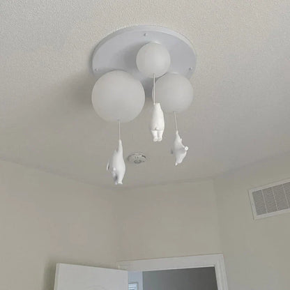Skanto | Hanging Bear Balloons Lamp