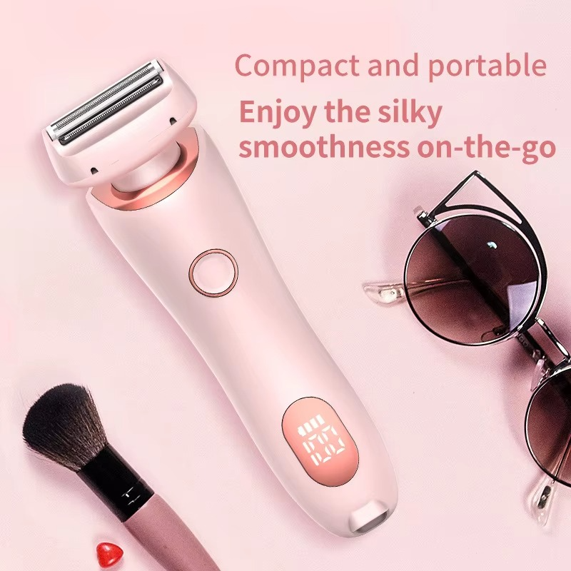 Skanto | 2-in-1 Women's Cordless Hair Remover Razor and Bikini Trimmer