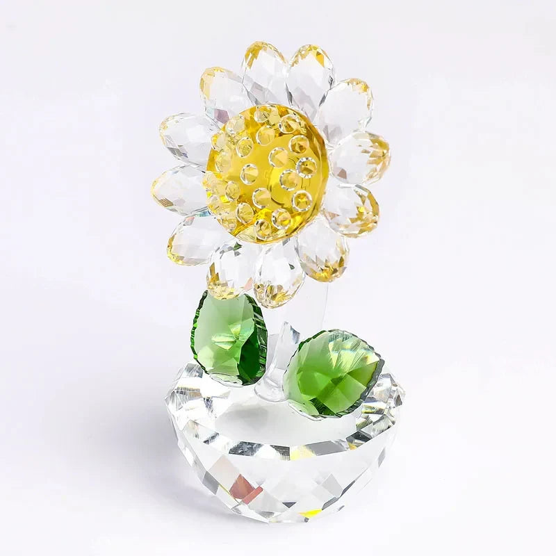 Crystal Glass Sunflower | Bowlift