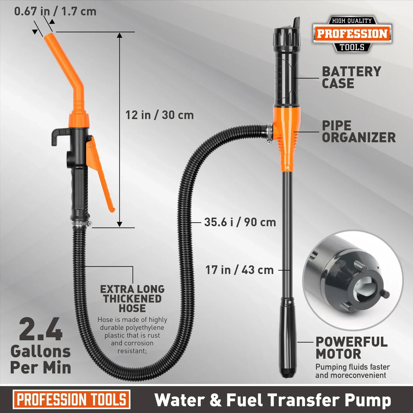 Skanto | Handheld Electric Fuel Transfer Pump