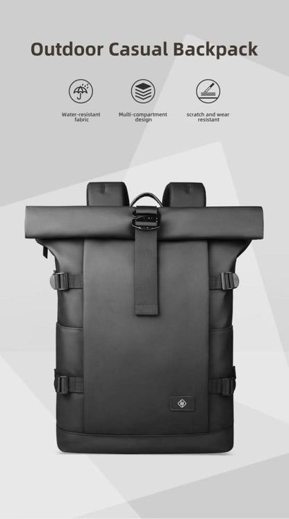Skanto | Expandable Outdoor Backpack with Large Volume and Laptop Compartment