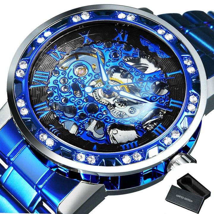 BowLift | Luminous Mechanical Titan Skeleton Watch