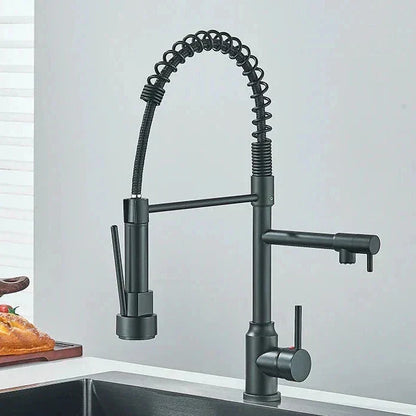 Skanto | NickelFlex Kitchen Faucet | 360° Rotation | Stainless Steel