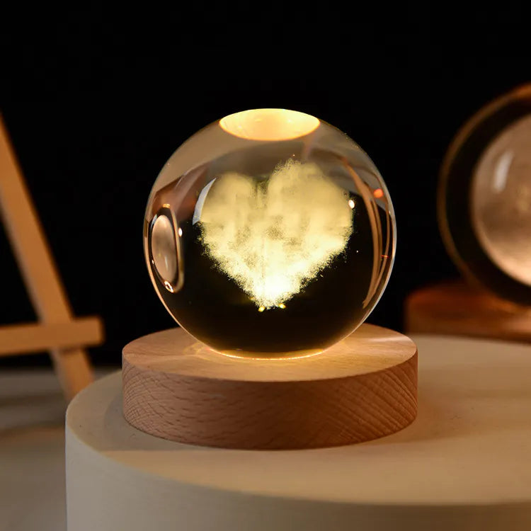 Skanto | Glowing 3D Crystal Night Light – Unique Gifts for All Occasions