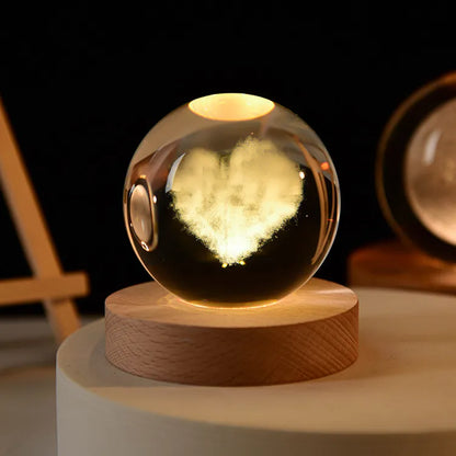 Skanto | Glowing 3D Crystal Night Light – Unique Gifts for All Occasions