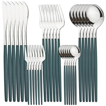Skanto | RoyalMirror – Luxury Gold Cutlery Set
