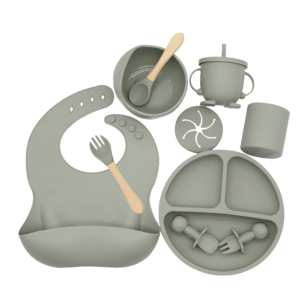 Silicone Baby Feeding Tableware Set | Karnz