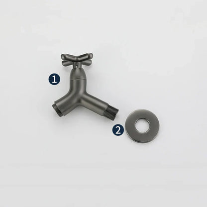 BowLift | BrassFlow – Wall-Mounted Cold Water Tap in Solid Brass