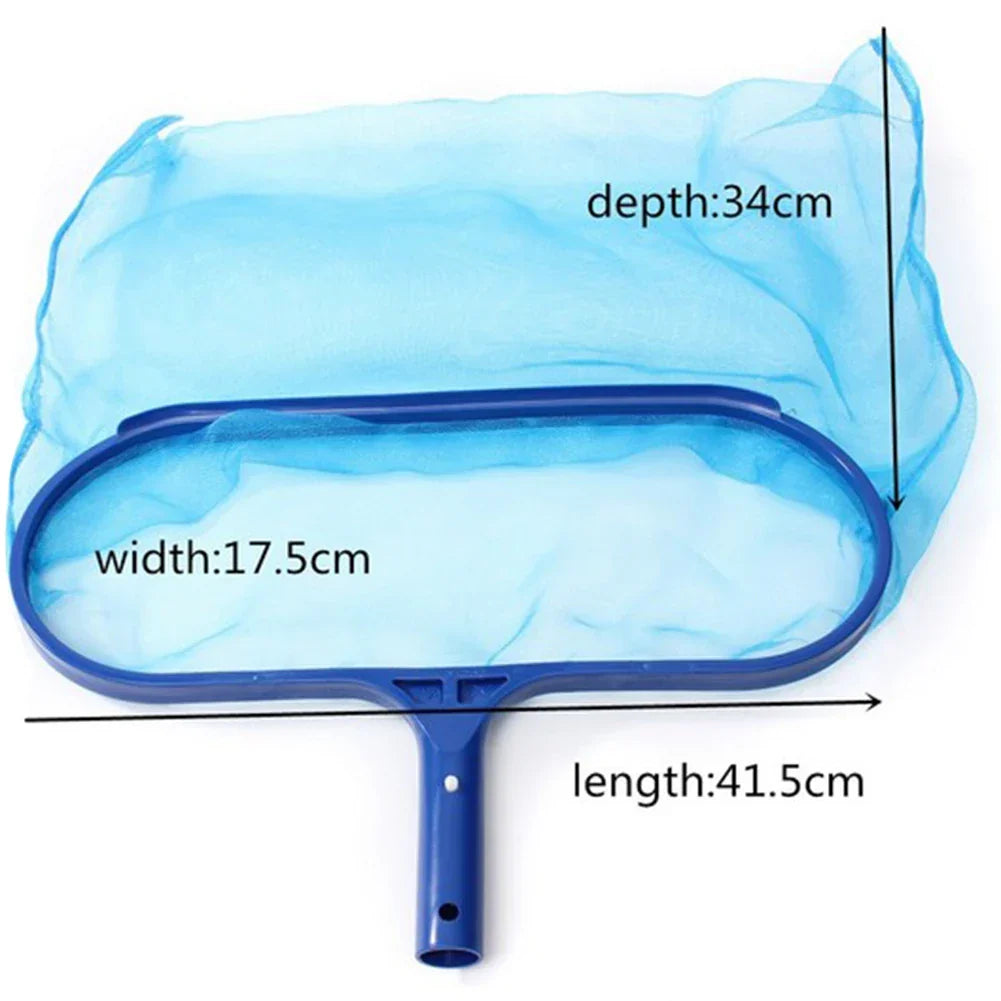 BowLift | Pool skimmer AquaFlex | Telescopic pole & fine mesh net | For leaves & dirt | Extra large catch area