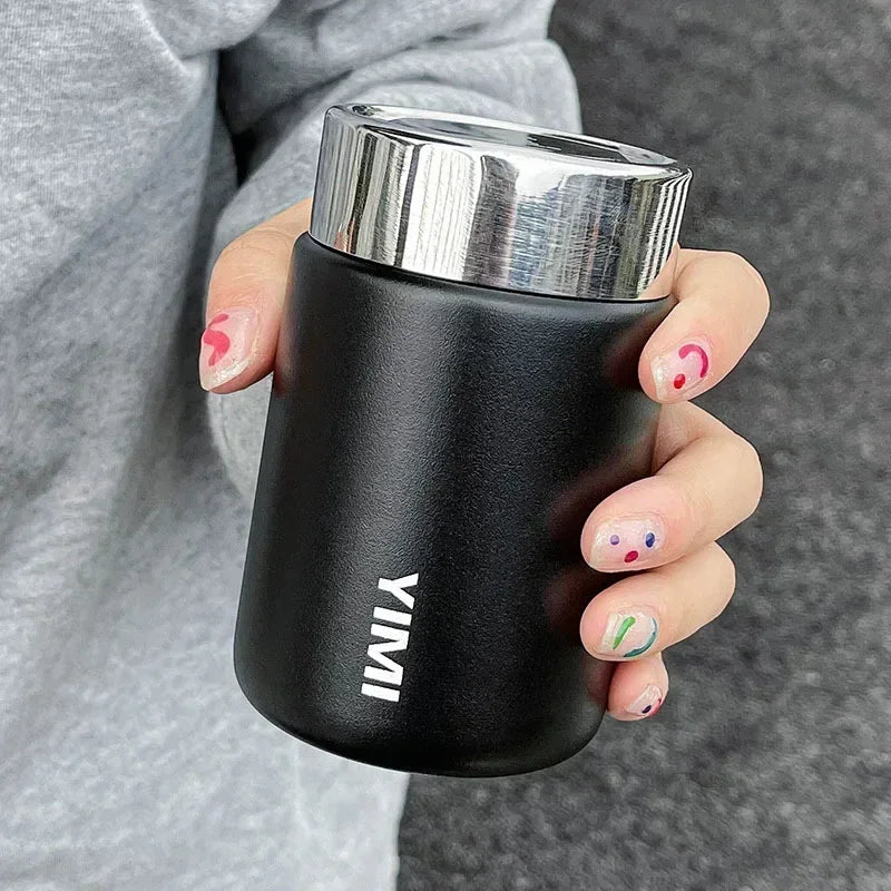 Skanto | 230ml Mini 316 Stainless Steel Portable Thermos - Pocket Vacuum Flask