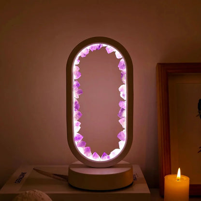 BowLift | Natural Amethyst Crystal Lamp for Relaxation