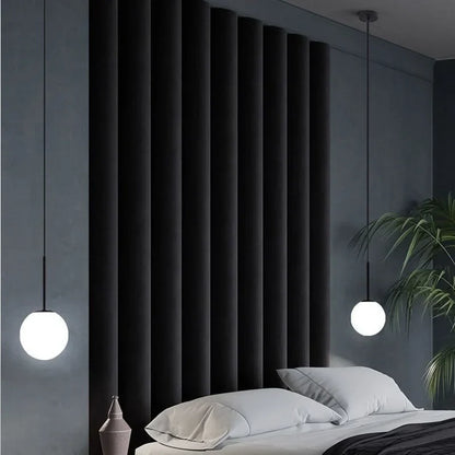 Modern Glass Ball Pendant Light – Decorative Nordic Fixture for Dining Room, Bedroom, and Bar | Kalsten