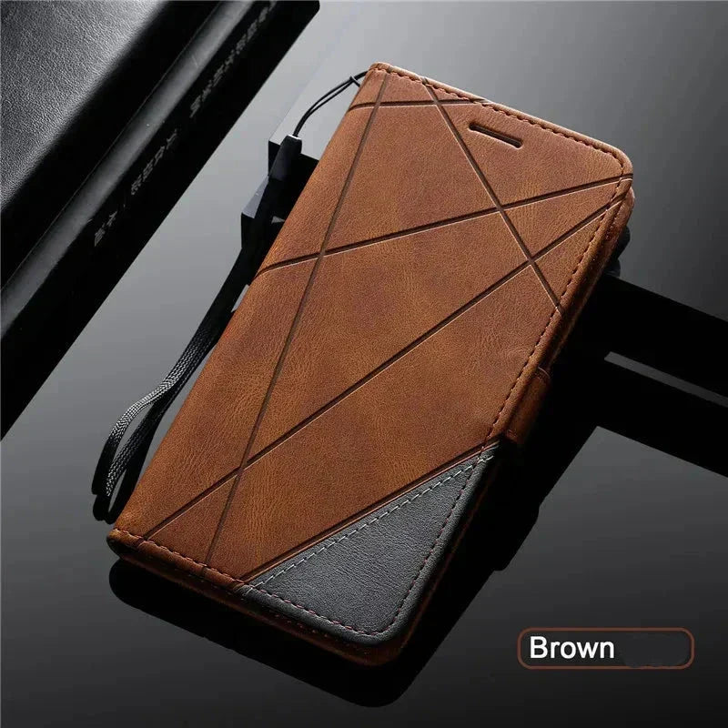 Skanto | Flip Magnetic Leather Case for Samsung Galaxy A Series