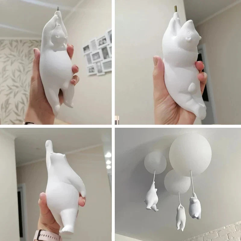 Skanto | Hanging Bear Balloons Lamp