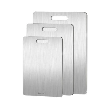 Skanto | 316 Stainless Steel Cutting Board – Thick, Double-Sided Chopping Board for Kitchen, Household Use, and Dough Kneading