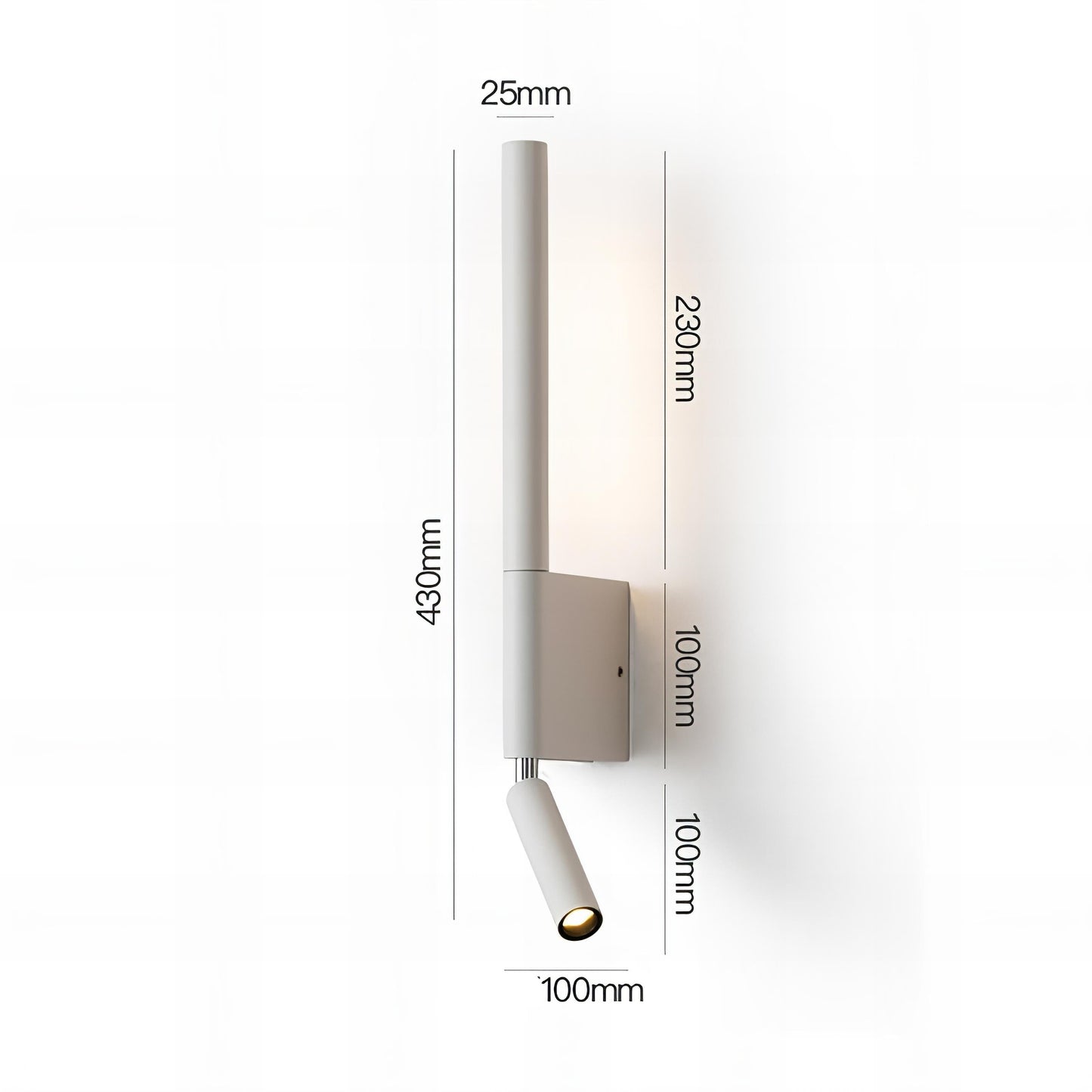 Orbit Adjustable Rotating Wall Light | Karnz