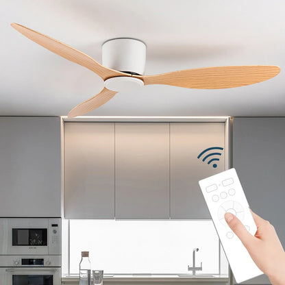 BowLift | Ceiling Fan With Light Scandinavian Design