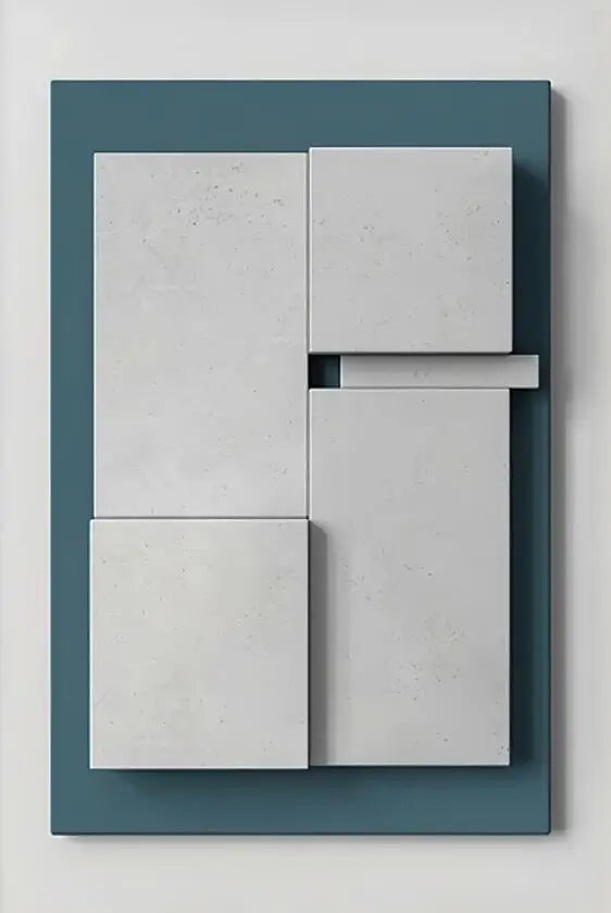Abstract Minimalist 3d Design Wall Art Fine Art Canvas Prints Pictures For Modern Apartment Living Room Dining Room Home Office Decor | Bowlift