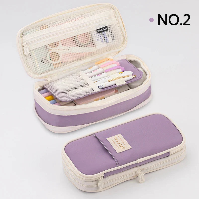 Skanto | Double Layer Pencil Case