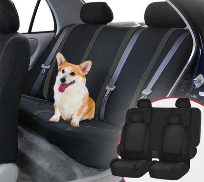 BowLift | ComfortSeat 9-piece Car Seat Covers Set – Universal, Breathable & Washable