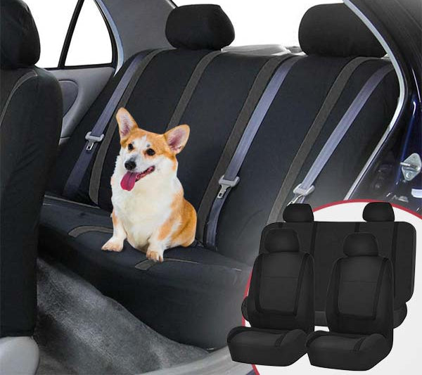 Skanto Skanto | ComfortSeat 9-Piece Seat Cover Set – Universal, Breathable & Washable