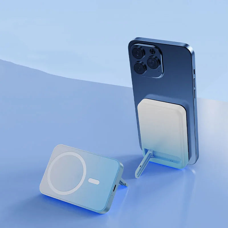BowLift | Magnetic Wireless Power Bank with Kickstand