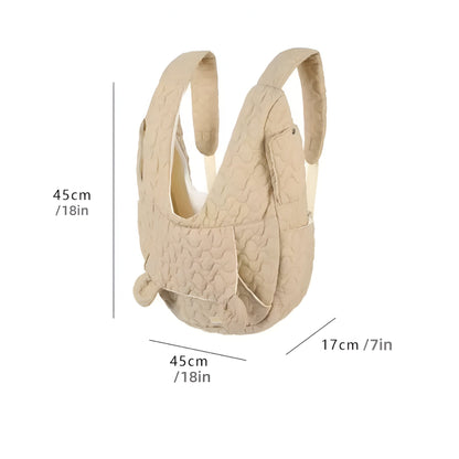 BowLift | Pawrello Pet Carrier up to 10 kg | Weatherproof & Comfortable | For Cats & Small Dogs | With Ergonomic Straps