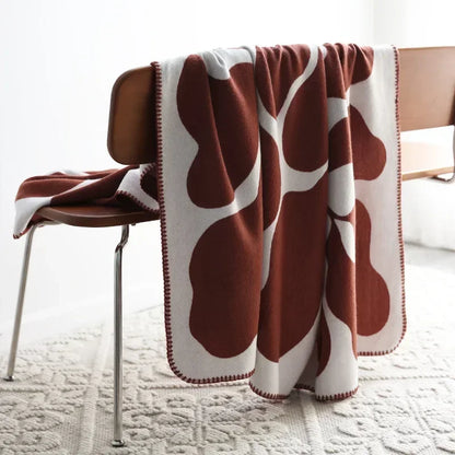 BowLift | NordLuxe | Jacquard Throw Blanket | Imitation Cashmere | Soft & Warm | Sofa Throw & Bedspread in Nordic Style