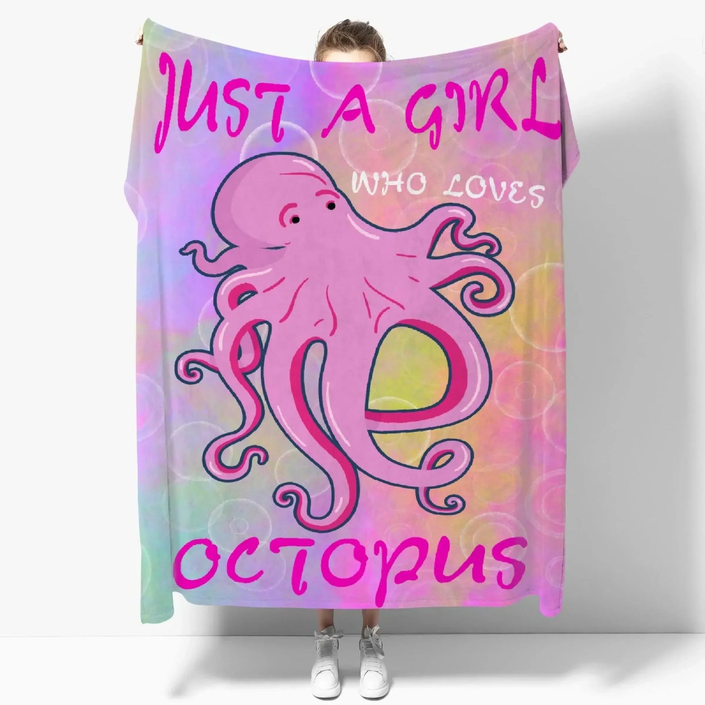 BowLift | Sea Life Ocean Throw Octopus Blanket