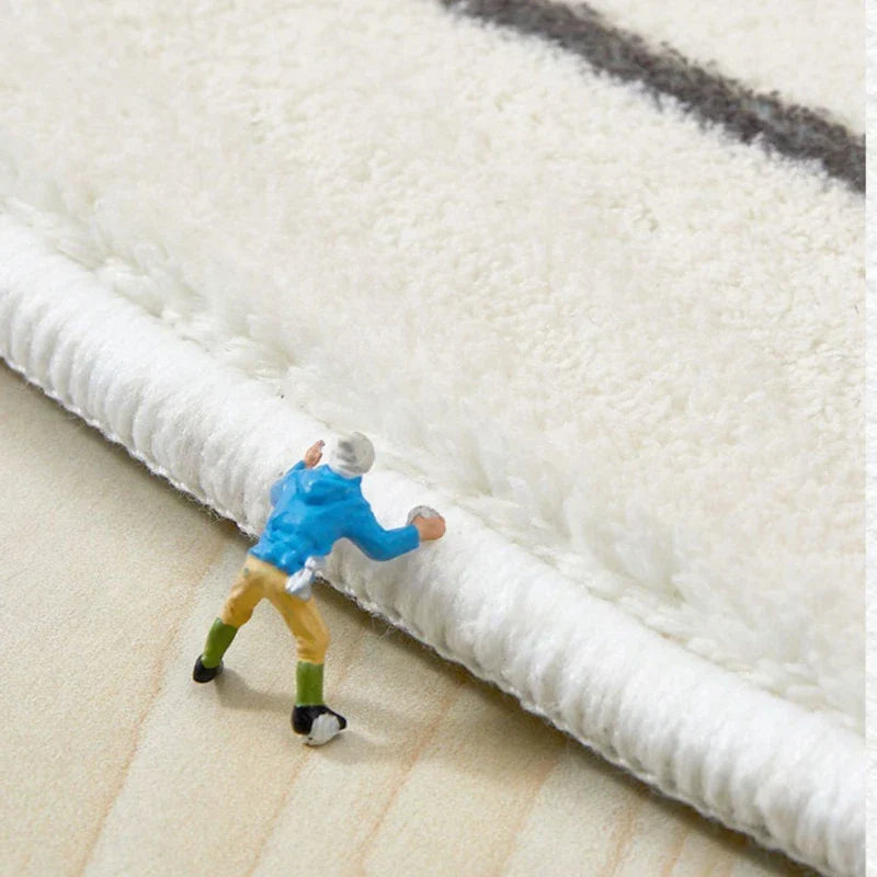Skanto | Irregular Area Rug for Bedroom and Living Room Carpet
