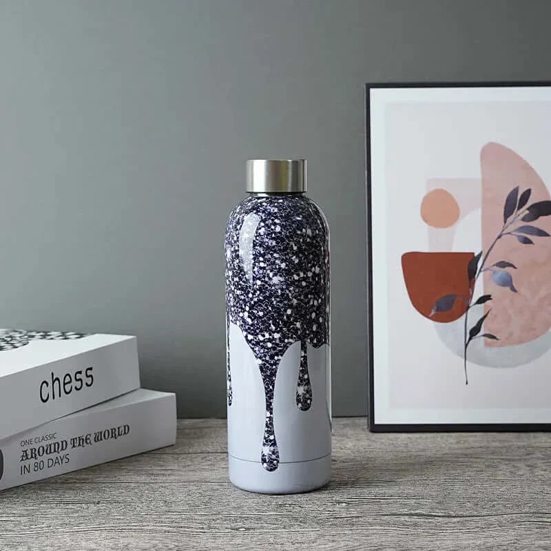 Colored thermos bottle, 500ml