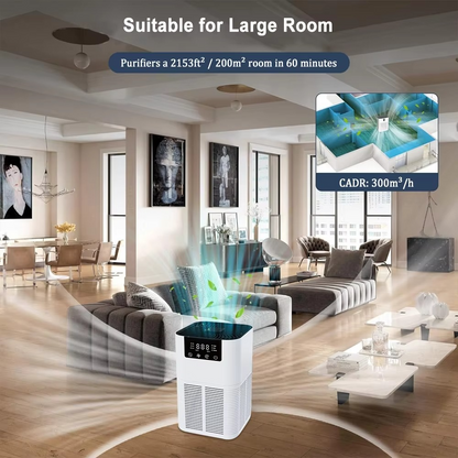 Skanto | Compact Air Purifier with HEPA Filter, Aromatherapy, and Quiet Operation