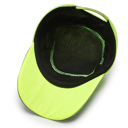 Skanto | Red Safety Bump Cap - Helmet with Hard ABS Inner Core for Head Protection at Home, Work, and Factory