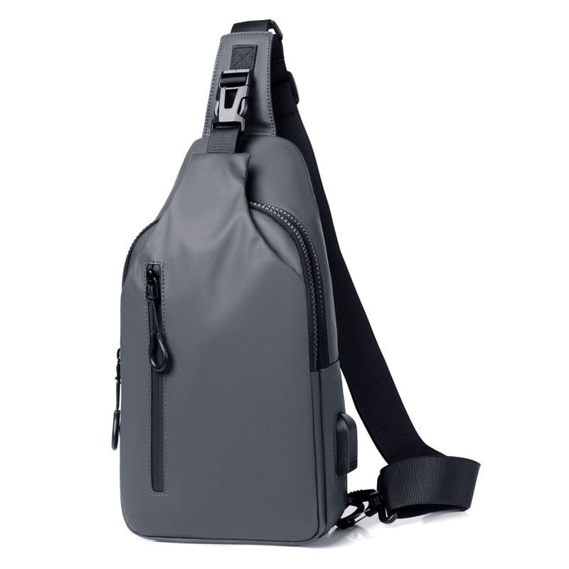 BowLift | Korean City Waterproof USB Charging Crossbody Bag