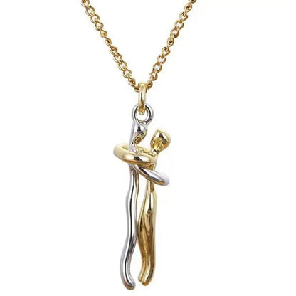BowLift | Love Forever Hug Cute Couple Necklace