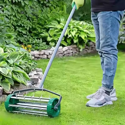 BowLift | Lawn Aerator Roller for Oxygenation, Ventilation, and Turf Maintenance