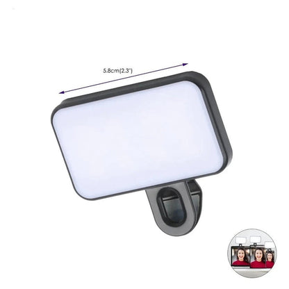 Skanto | Bright LED Selfie Clip-On Light