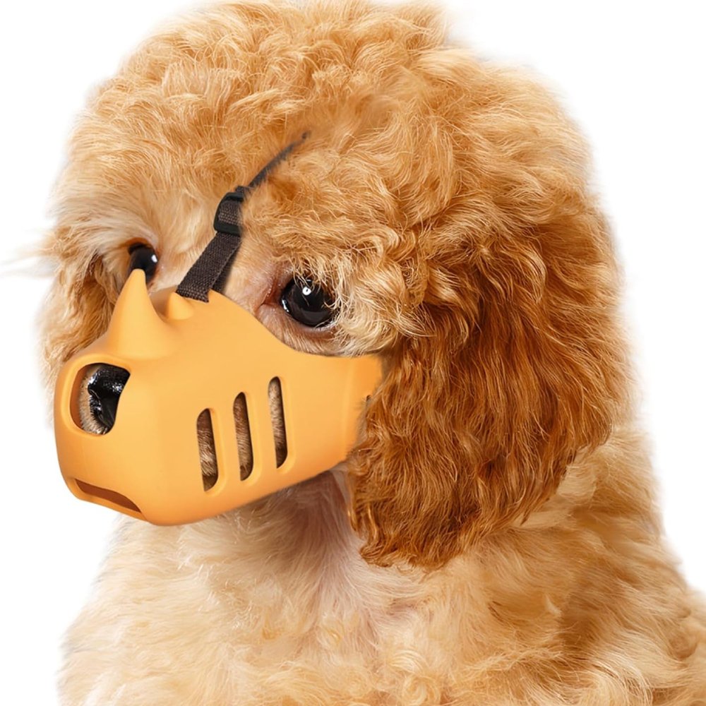 SecureGuard Adjustable Dog Muzzle – Breathable and Comfortable for better control over biting and chewing | Karnz