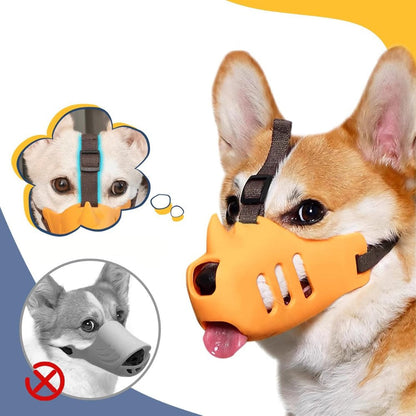 SecureGuard Adjustable Dog Muzzle – Breathable and Comfortable for better control over biting and chewing | Karnz